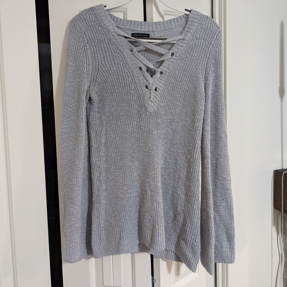 Light blue sweater